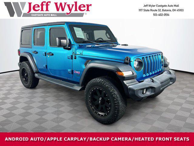 used 2019 Jeep Wrangler Unlimited car, priced at $25,989