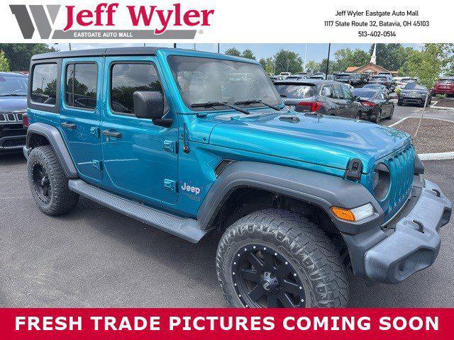 used 2019 Jeep Wrangler Unlimited car, priced at $25,989