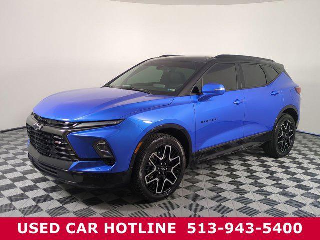 used 2024 Chevrolet Blazer car, priced at $41,125