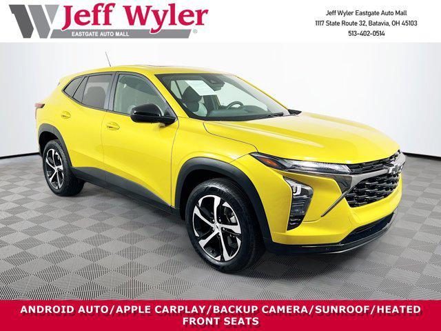 used 2024 Chevrolet Trax car, priced at $23,615