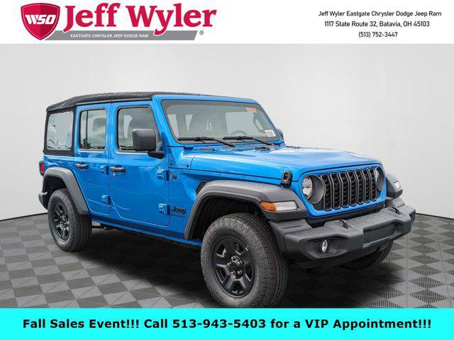 new 2024 Jeep Wrangler car, priced at $34,580