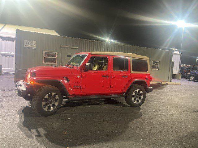 used 2021 Jeep Wrangler Unlimited car, priced at $32,357