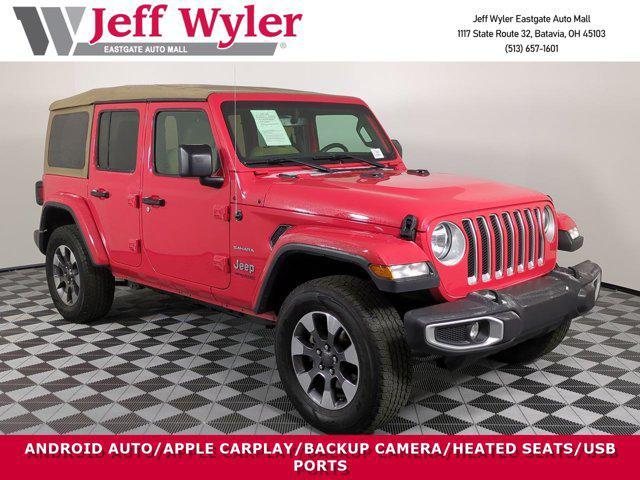 used 2021 Jeep Wrangler Unlimited car, priced at $29,819