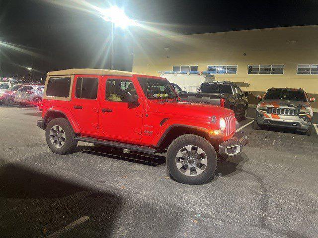 used 2021 Jeep Wrangler Unlimited car, priced at $32,357