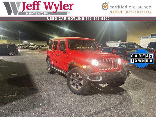 used 2021 Jeep Wrangler Unlimited car, priced at $32,357