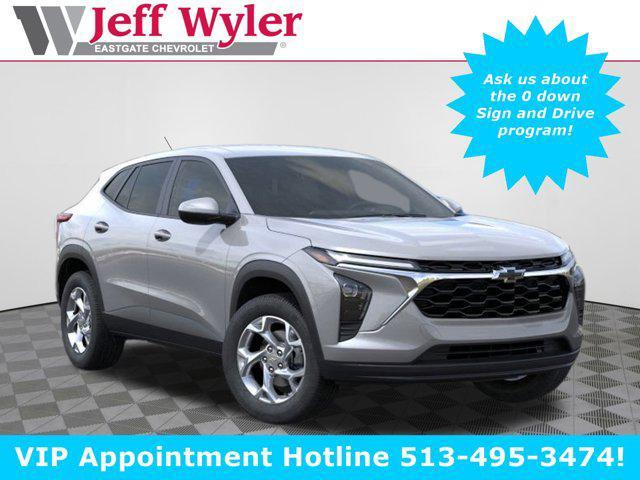 new 2025 Chevrolet Trax car, priced at $23,335