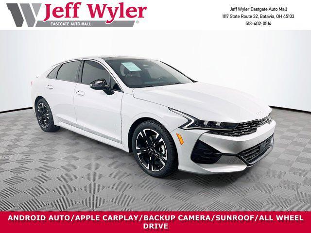 used 2022 Kia K5 car, priced at $23,140