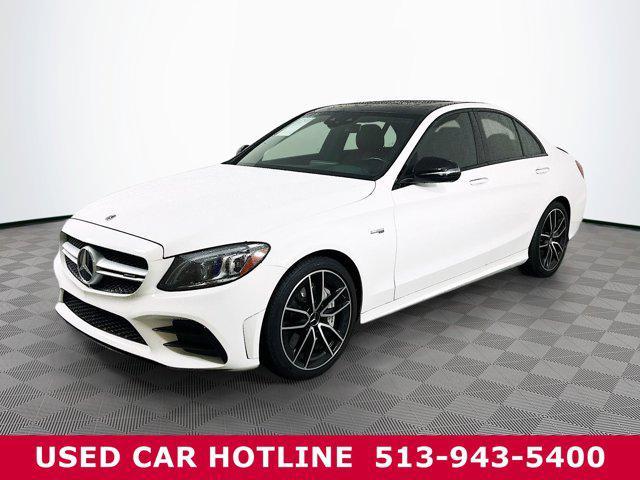 used 2019 Mercedes-Benz AMG C 43 car, priced at $33,849