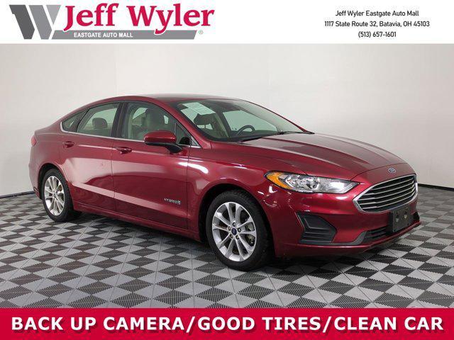 used 2019 Ford Fusion Hybrid car, priced at $14,698