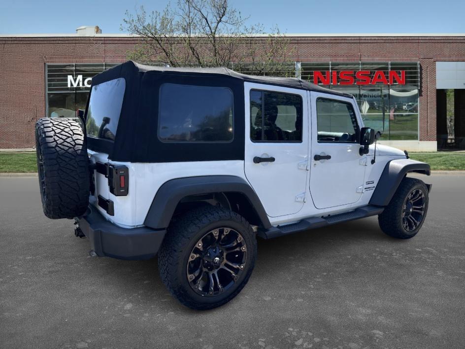 used 2017 Jeep Wrangler Unlimited car, priced at $18,932