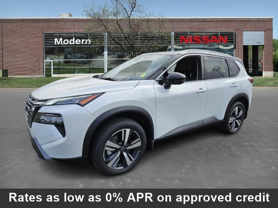 new 2025 Nissan Rogue car, priced at $40,445