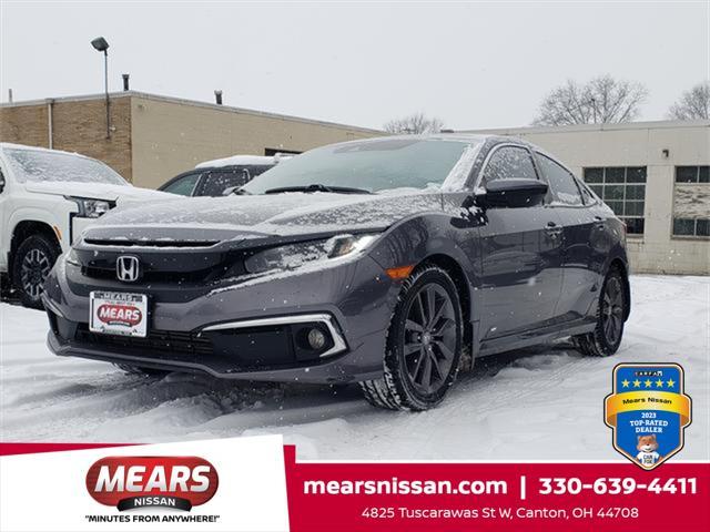 used 2021 Honda Civic car, priced at $17,433