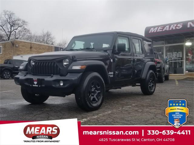 used 2019 Jeep Wrangler Unlimited car, priced at $24,722