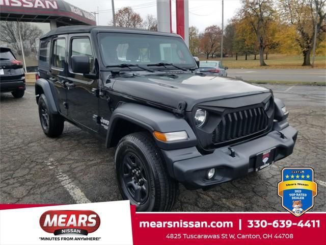 used 2019 Jeep Wrangler Unlimited car, priced at $23,656