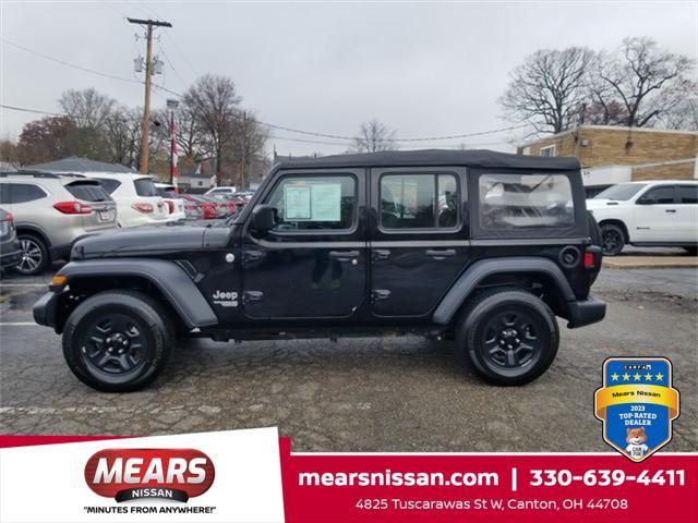 used 2019 Jeep Wrangler Unlimited car, priced at $23,656