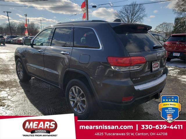 used 2015 Jeep Grand Cherokee car, priced at $14,633