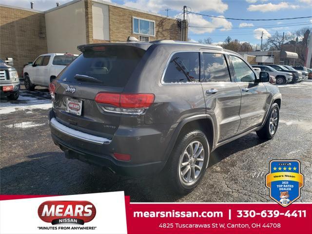 used 2015 Jeep Grand Cherokee car, priced at $14,633