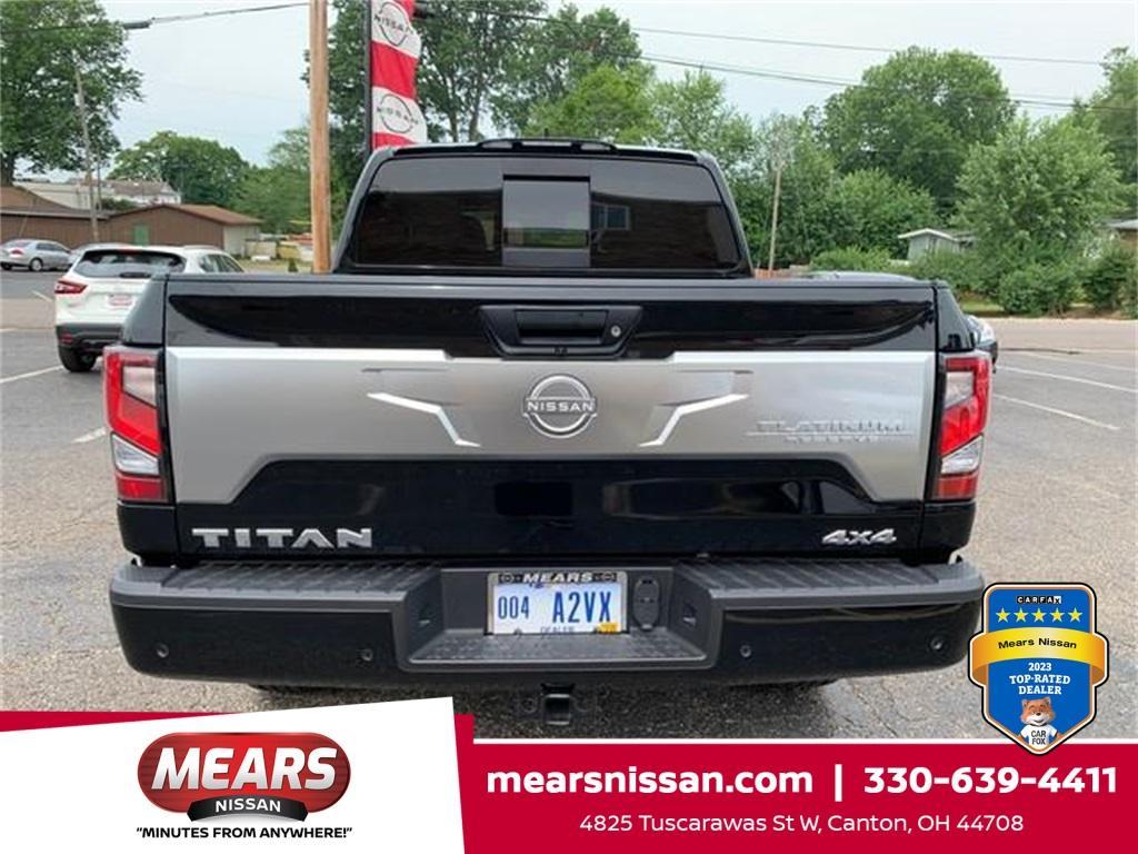 used 2023 Nissan Titan car, priced at $49,991