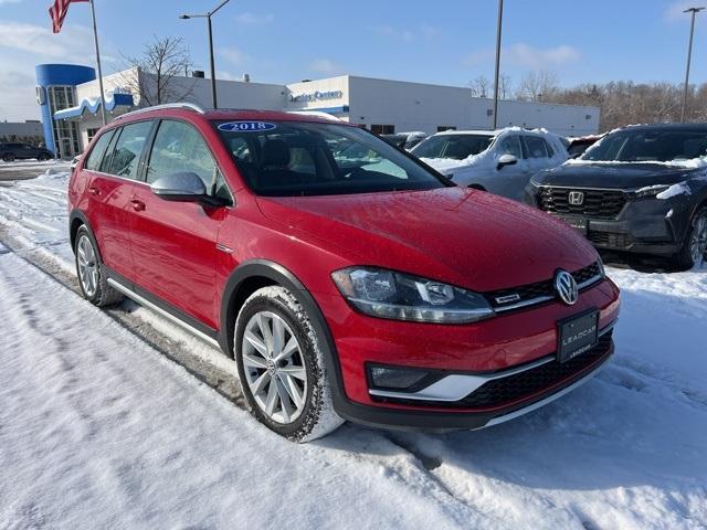 used 2018 Volkswagen Golf Alltrack car, priced at $16,955