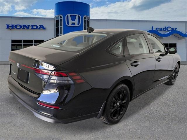 new 2025 Honda Accord car, priced at $30,655