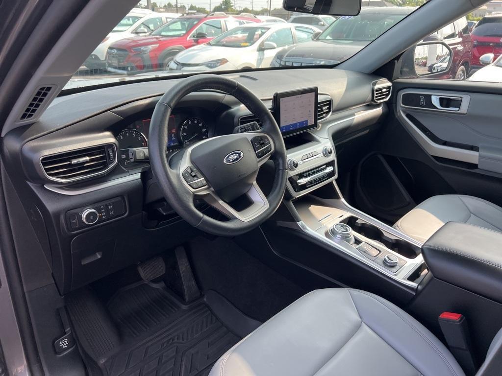 used 2021 Ford Explorer car, priced at $25,201