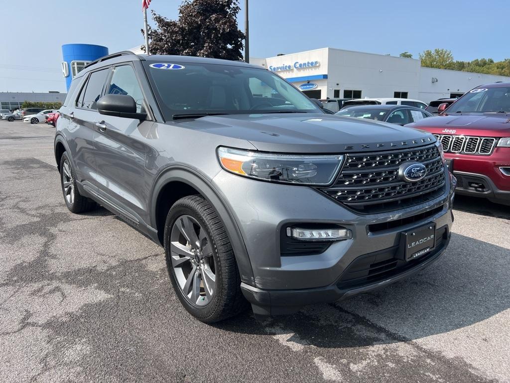 used 2021 Ford Explorer car, priced at $25,201