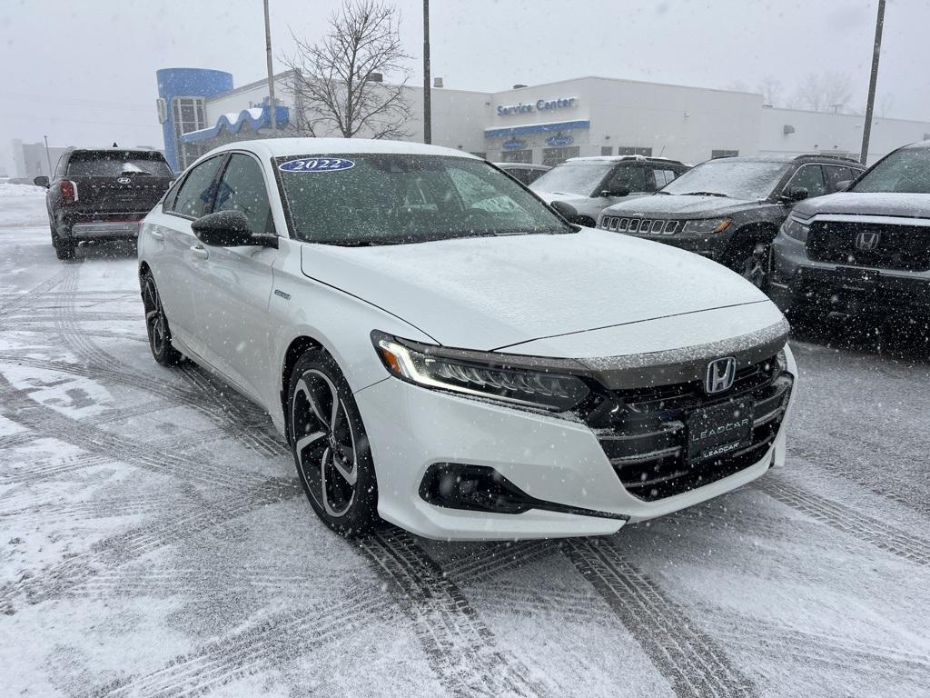 used 2022 Honda Accord Hybrid car, priced at $23,090