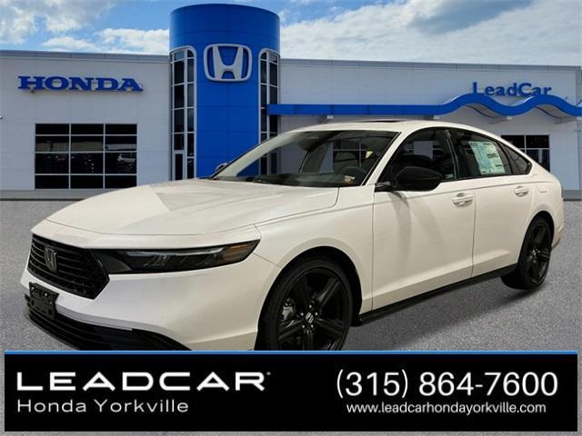 new 2025 Honda Accord Hybrid car, priced at $36,980