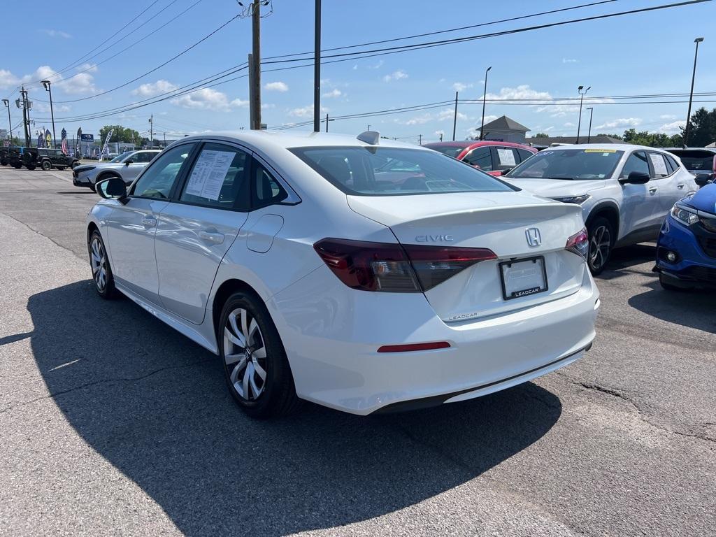 used 2025 Honda Civic car, priced at $24,800