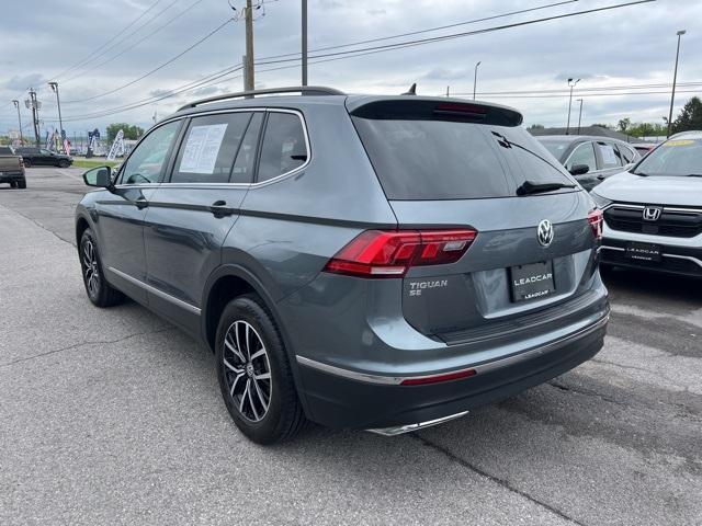 used 2021 Volkswagen Tiguan car, priced at $22,648