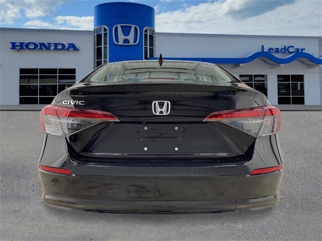 new 2025 Honda Civic car, priced at $25,345