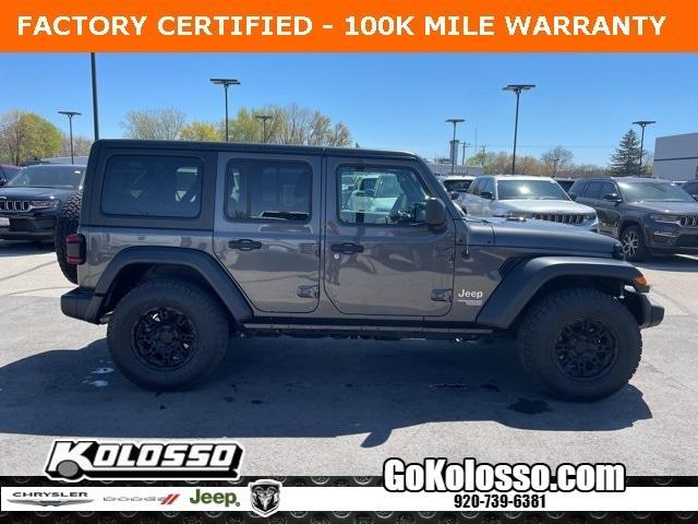 used 2019 Jeep Wrangler Unlimited car, priced at $25,999