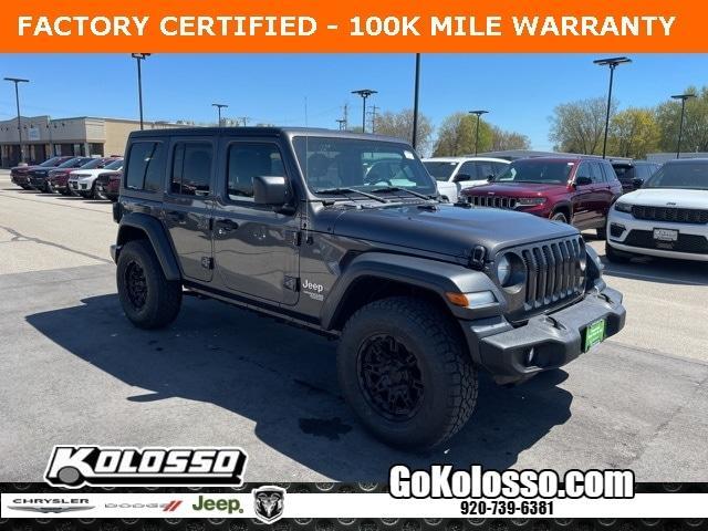 used 2019 Jeep Wrangler Unlimited car, priced at $25,999