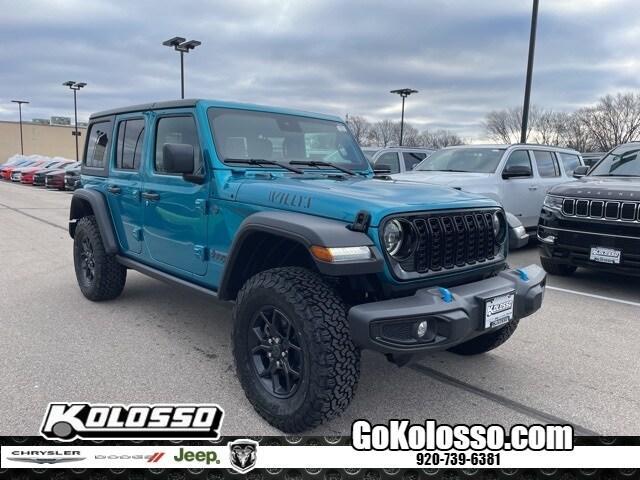 new 2024 Jeep Wrangler 4xe car, priced at $55,451