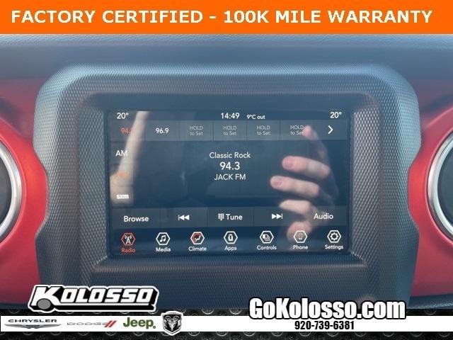 used 2021 Jeep Wrangler car, priced at $35,508