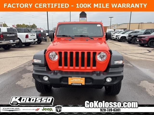 used 2023 Jeep Wrangler car, priced at $29,993