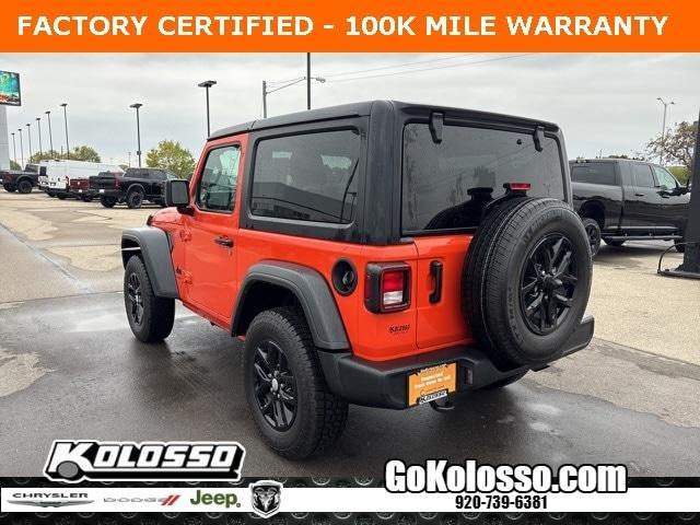 used 2023 Jeep Wrangler car, priced at $29,993