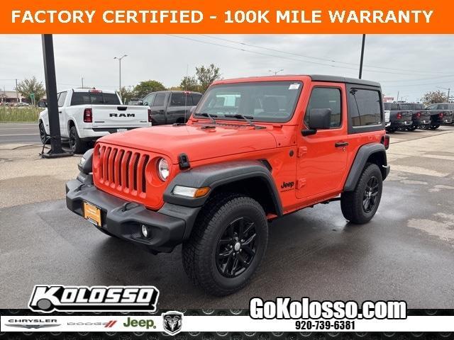 used 2023 Jeep Wrangler car, priced at $29,993