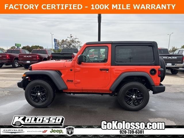 used 2023 Jeep Wrangler car, priced at $29,993