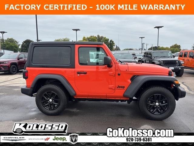 used 2023 Jeep Wrangler car, priced at $29,993