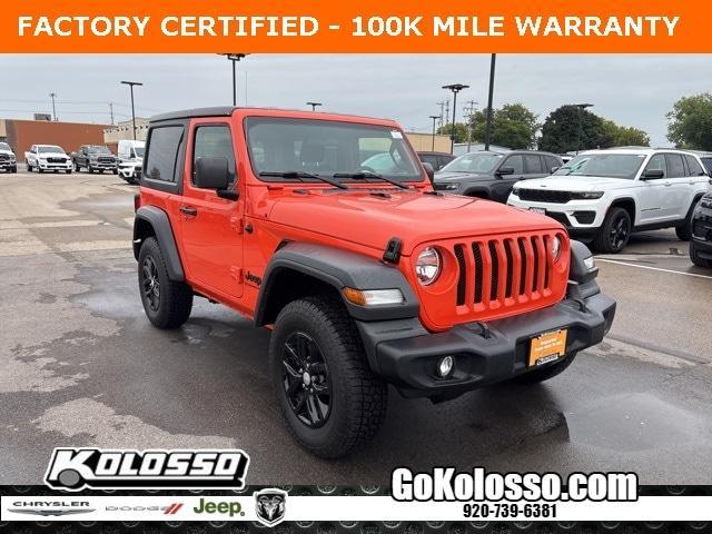 used 2023 Jeep Wrangler car, priced at $29,993