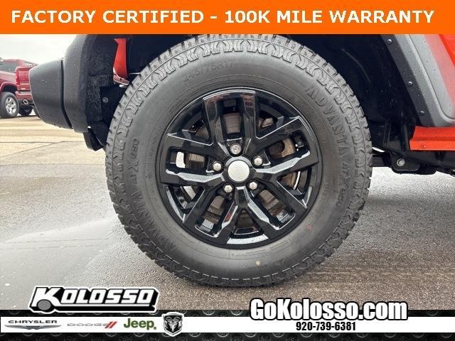 used 2023 Jeep Wrangler car, priced at $29,993