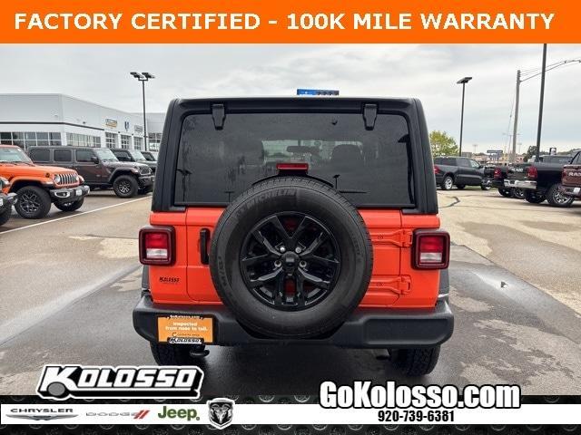 used 2023 Jeep Wrangler car, priced at $29,993