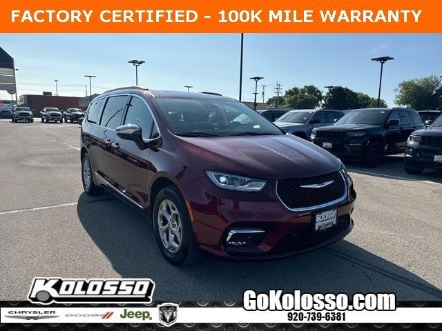 used 2023 Chrysler Pacifica car, priced at $43,903