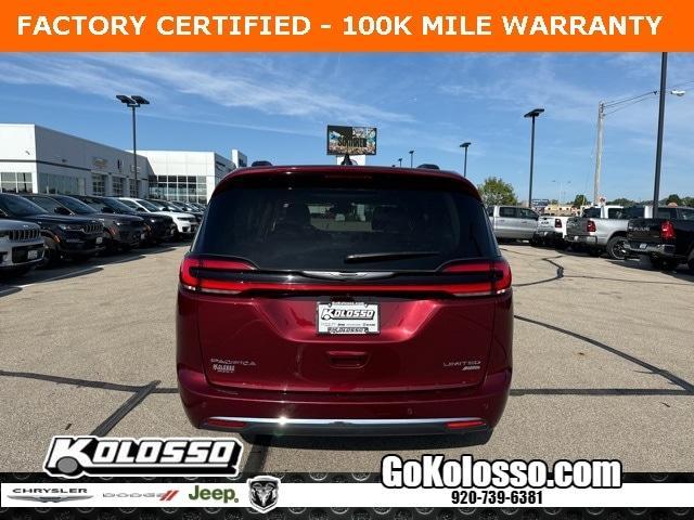 used 2023 Chrysler Pacifica car, priced at $43,903