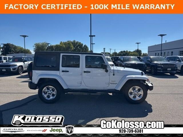 used 2015 Jeep Wrangler Unlimited car, priced at $23,500