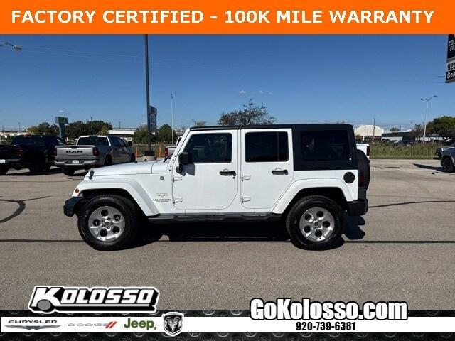 used 2015 Jeep Wrangler Unlimited car, priced at $23,500