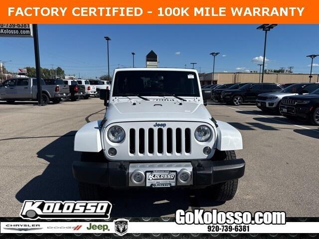 used 2015 Jeep Wrangler Unlimited car, priced at $23,500