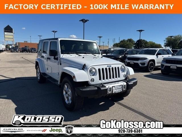 used 2015 Jeep Wrangler Unlimited car, priced at $23,500