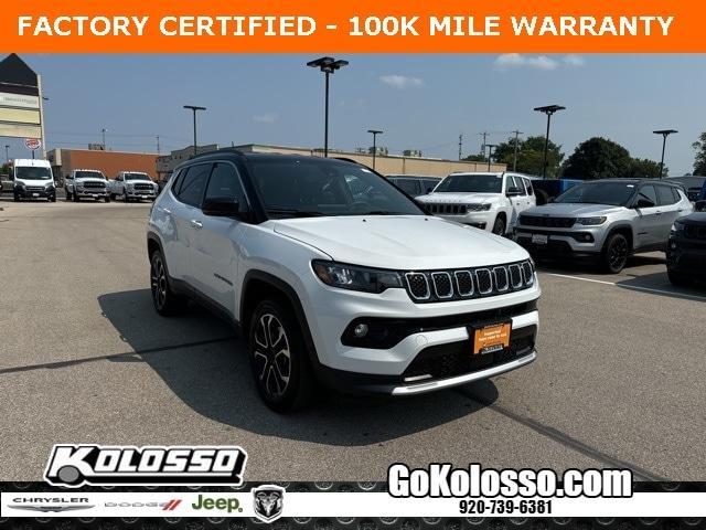 used 2023 Jeep Compass car, priced at $29,996